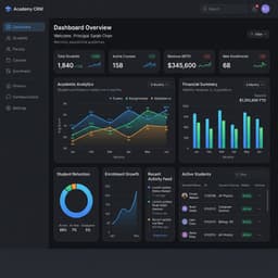 InnoHub CRM - O'quv Markazini Boshqarish SaaS Tizimi kichik ko'rinishi 1